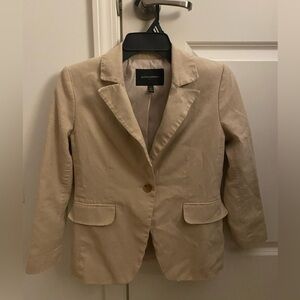 Women's Beige Blazer by Banana Republic